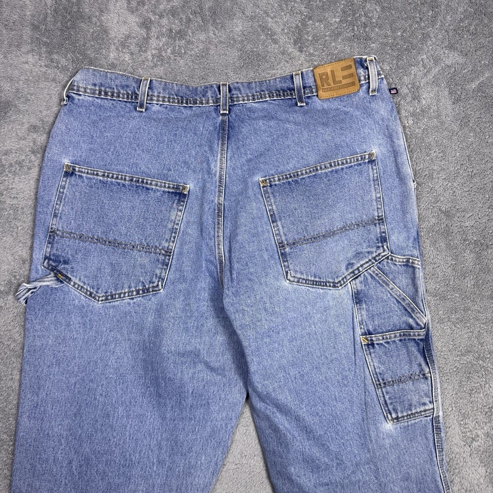 Ralph Lauren Jeans Mens 40x36 Polo Jeans Co Carpenter Vintage Wide Leg Skate 90s - Picture 2 of 16